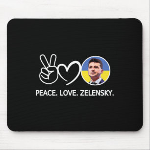Alfombrilla De Ratón Paz Amor Ucrania Volodymyr Zelensky Ucranianos S