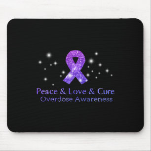 Alfombrilla De Ratón Paz Amor Y Curación Conciencia de Sobredosis de Op