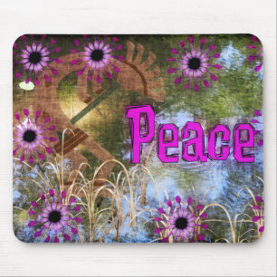 Alfombrilla De Ratón Paz de Kokopelli