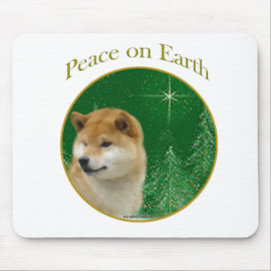 Alfombrilla De Ratón Paz de Shiba Inu