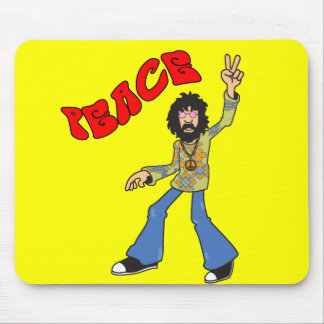 Alfombrilla De Ratón Paz del Hippie