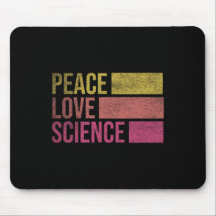 Alfombrilla De Ratón Paz divertida amor ciencia amantes matemáticas quí