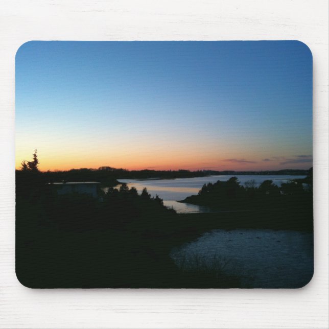 Alfombrilla De Ratón Paz en el extremo del día (Frente)