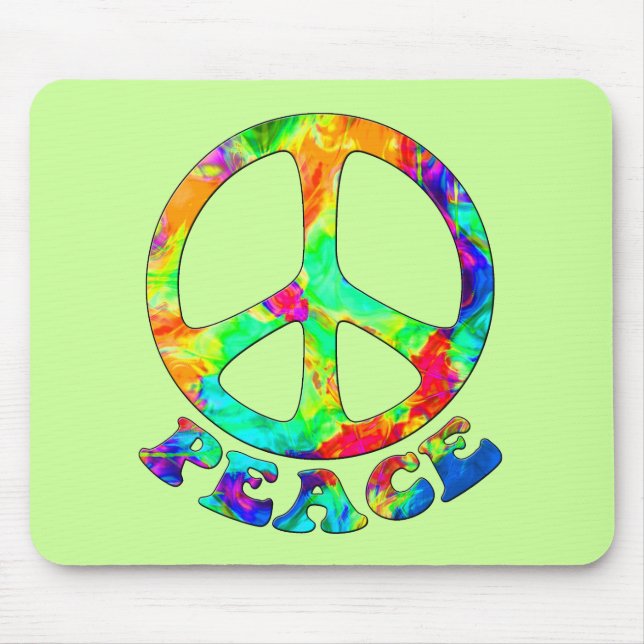 Alfombrilla De Ratón Paz Mousepad de la piscina del arco iris (Frente)