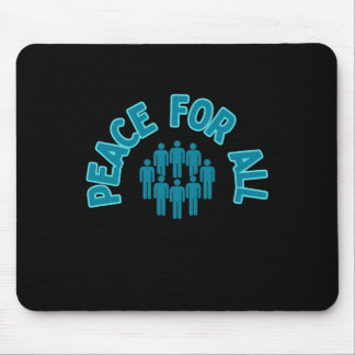 Alfombrilla De Ratón Paz Para Todos Pegatinas Pegatina De Paz Un Mundo
