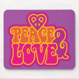 Alfombrilla De Ratón Paz y amor