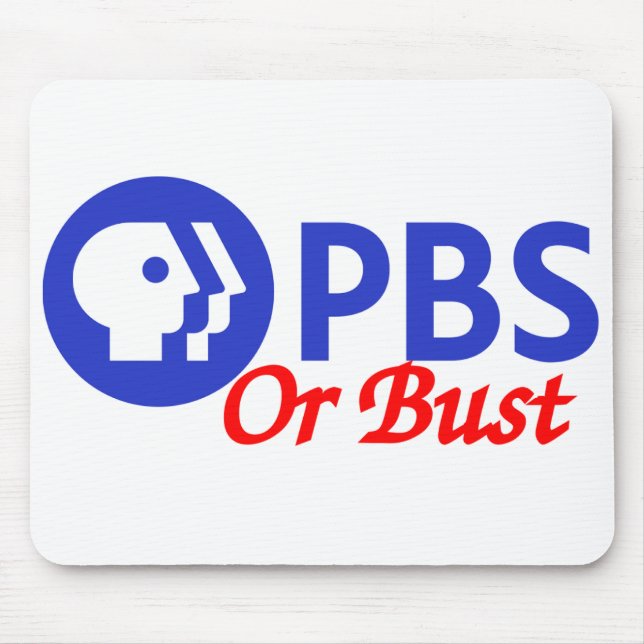 Alfombrilla De Ratón PBS o Bust Mousepad (Frente)