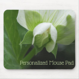 Alfombrilla De Ratón Pea dulce verde de jardín Blossom Mouse Pad