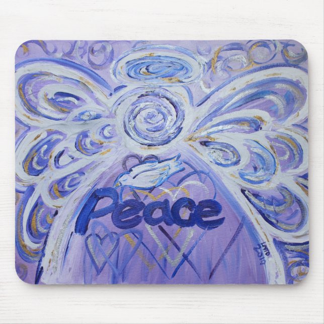 Alfombrilla De Ratón Peace Angel Mousepad (Frente)