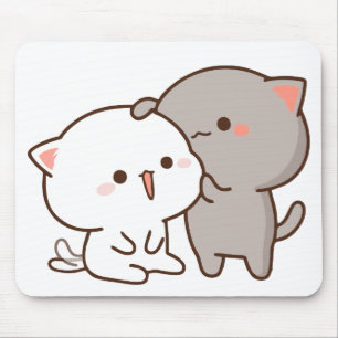 Alfombrilla De Ratón Peach Goma Love Mouse Pads