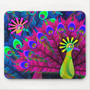 Alfombrilla De Ratón Peacock