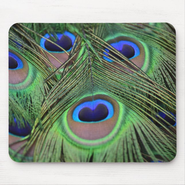 Alfombrilla De Ratón Peacock Feathers (Frente)