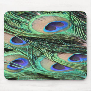 Alfombrilla De Ratón Peacock Feathers