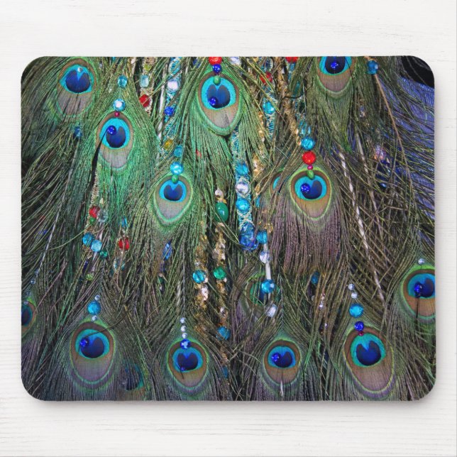 Alfombrilla De Ratón Peacock Jewelery (Frente)