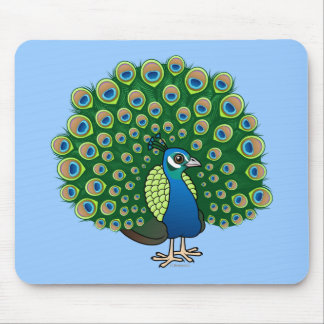Alfombrilla De Ratón Peafowl indio