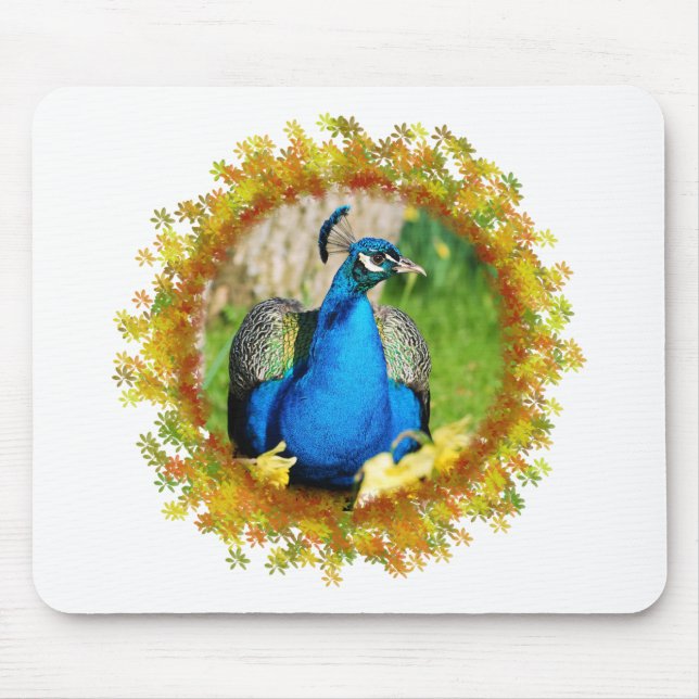 Alfombrilla De Ratón Peafows de la India (Frente)