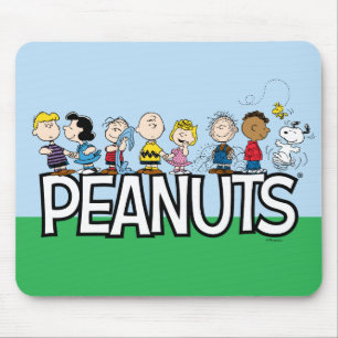 Alfombrilla De Ratón Peanuts Gang Group Lineup