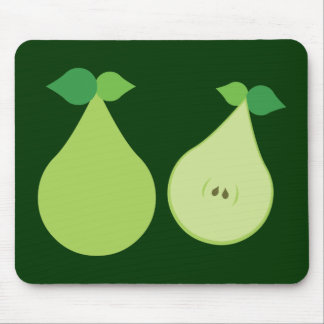 Alfombrilla De Ratón Pear verde moderno
