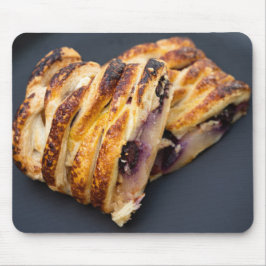Alfombrilla De Ratón Pear y Blackberry Strudel