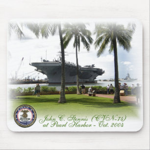 Alfombrilla De Ratón Pearl Harbor de Juan C. Stennis (CVN-74) @