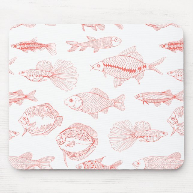 Alfombrilla De Ratón Peces (Frente)