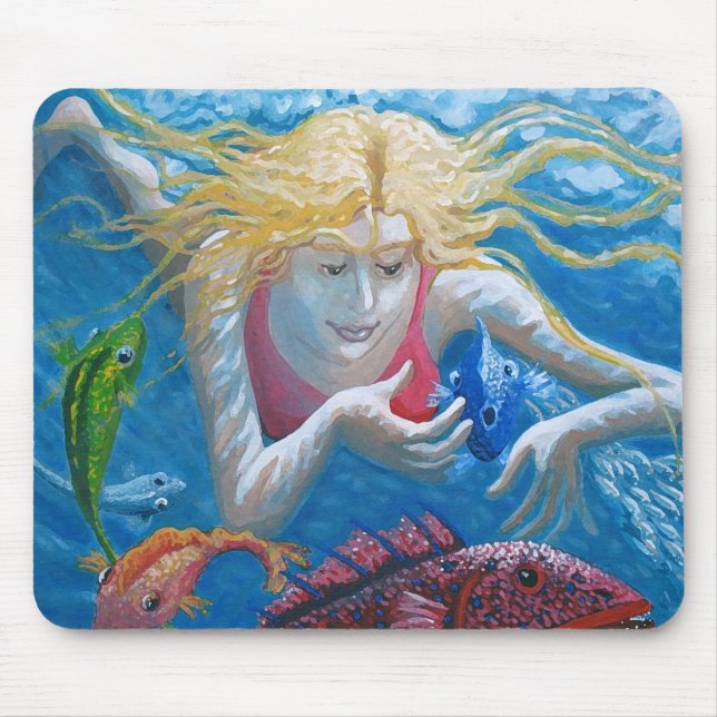 Alfombrilla De Ratón Peces tropicales (Frente)
