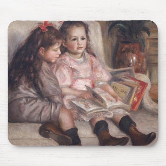 Alfombrilla De Ratón Pedro niños de Renoir un | de Caillebotte marcial (Frente)