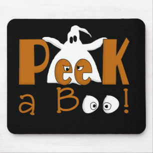 Alfombrilla De Ratón Peek A Boo Camisetas y regalos de Halloween