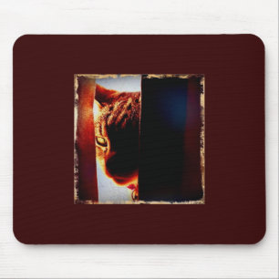 Alfombrilla De Ratón Peek-a-boo Indigo