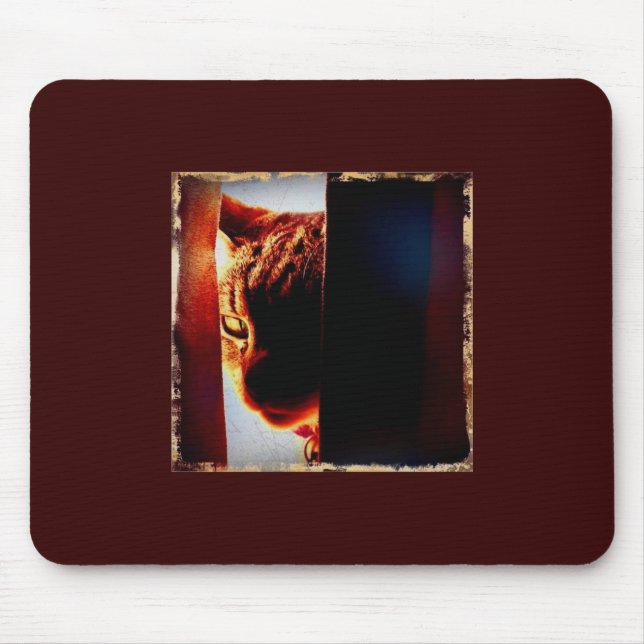 Alfombrilla De Ratón Peek-a-boo Indigo (Frente)