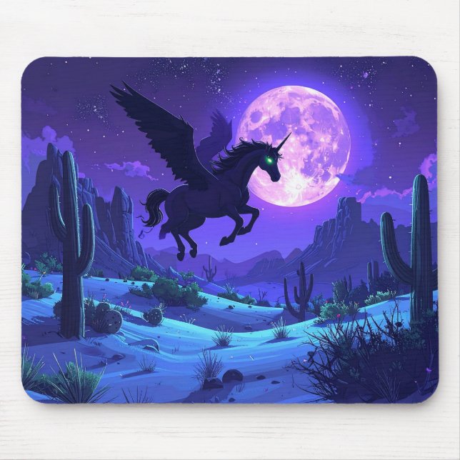 Alfombrilla De Ratón Pegaso Nocturno (Frente)