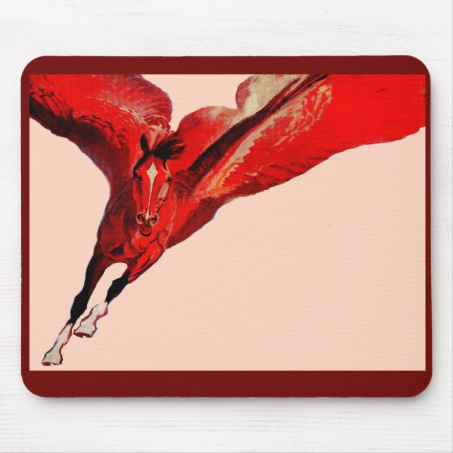 Alfombrilla De Ratón Pegasus, el caballo volador (Frente)