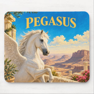Alfombrilla De Ratón Pegasus, Monstruo de Fantasía Gótica