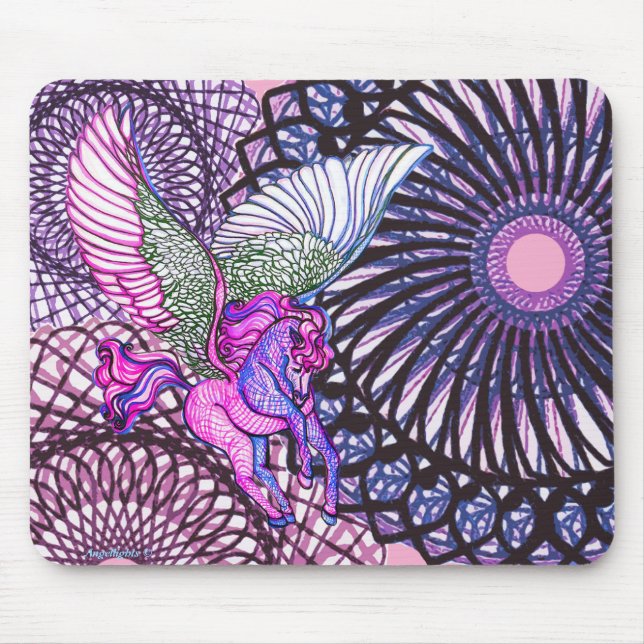 Alfombrilla De Ratón Pegasus Pety Mousepad (Frente)