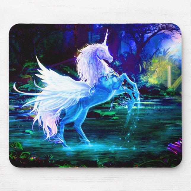 Alfombrilla De Ratón Pegasus Unicorn (Frente)
