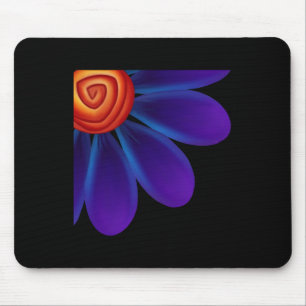 Alfombrilla De Ratón Pegatina de actualización de Petals azules