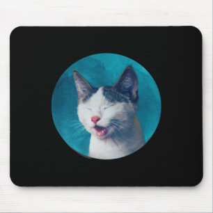 Alfombrilla De Ratón Pegatina de gato