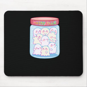 Alfombrilla De Ratón Pegatina Ghosts Happy Pills