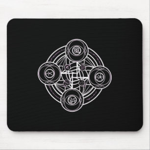 Alfombrilla De Ratón Pegatina Magical Sigil (sello)18