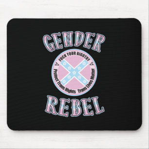Alfombrilla De Ratón Pegatina rebelde de género