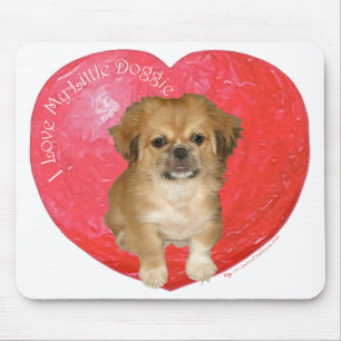 Alfombrilla De Ratón Pekingese / Shih Tzu Día de San Valentín