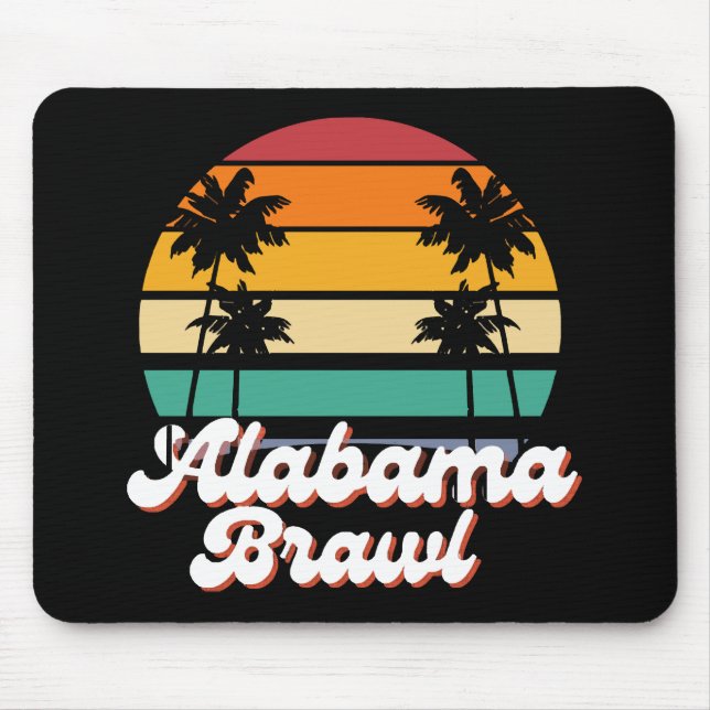 Alfombrilla De Ratón Pelea de Alabama  (Frente)