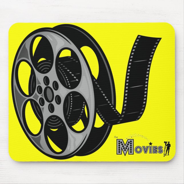 Alfombrilla De Ratón *Película Reel* Mousepad (Frente)