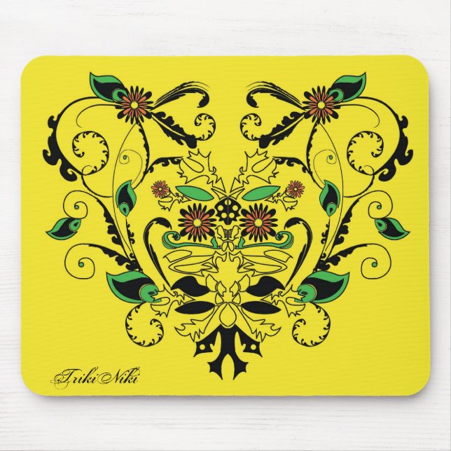 Alfombrilla De Ratón Peligro bonito (Frente)