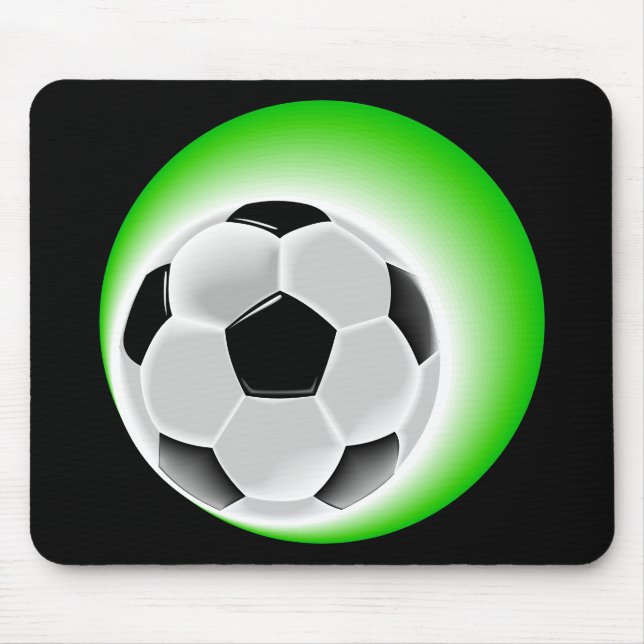 Alfombrilla De Ratón pelota de fútbol (Frente)