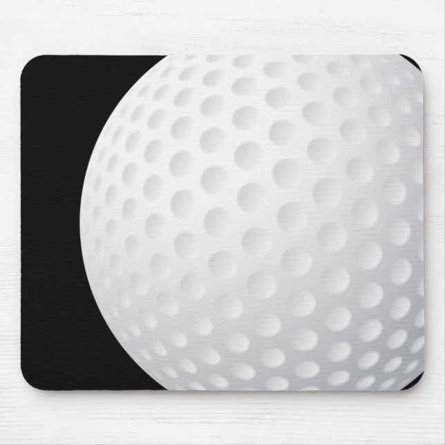 Alfombrilla De Ratón Pelota de golf Mousepad (Frente)