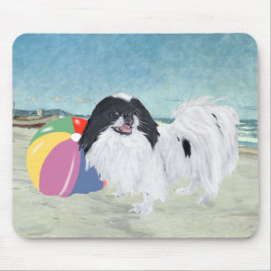 Alfombrilla De Ratón Pelota de Playa Japanese Chin