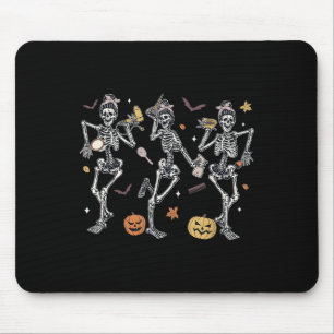 Alfombrilla De Ratón Peluquero espeluznante Boo Crew Peluquera Hallowee