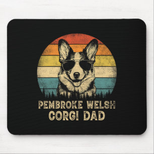 Alfombrilla De Ratón Pembroke galés Corgi Papá Amantes de los Perros Dí