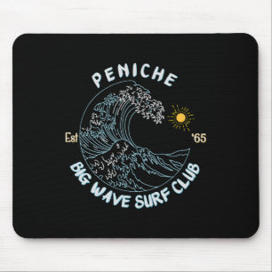 Alfombrilla De Ratón Peniche Big Wave Surf Club, Gráfico de Surf